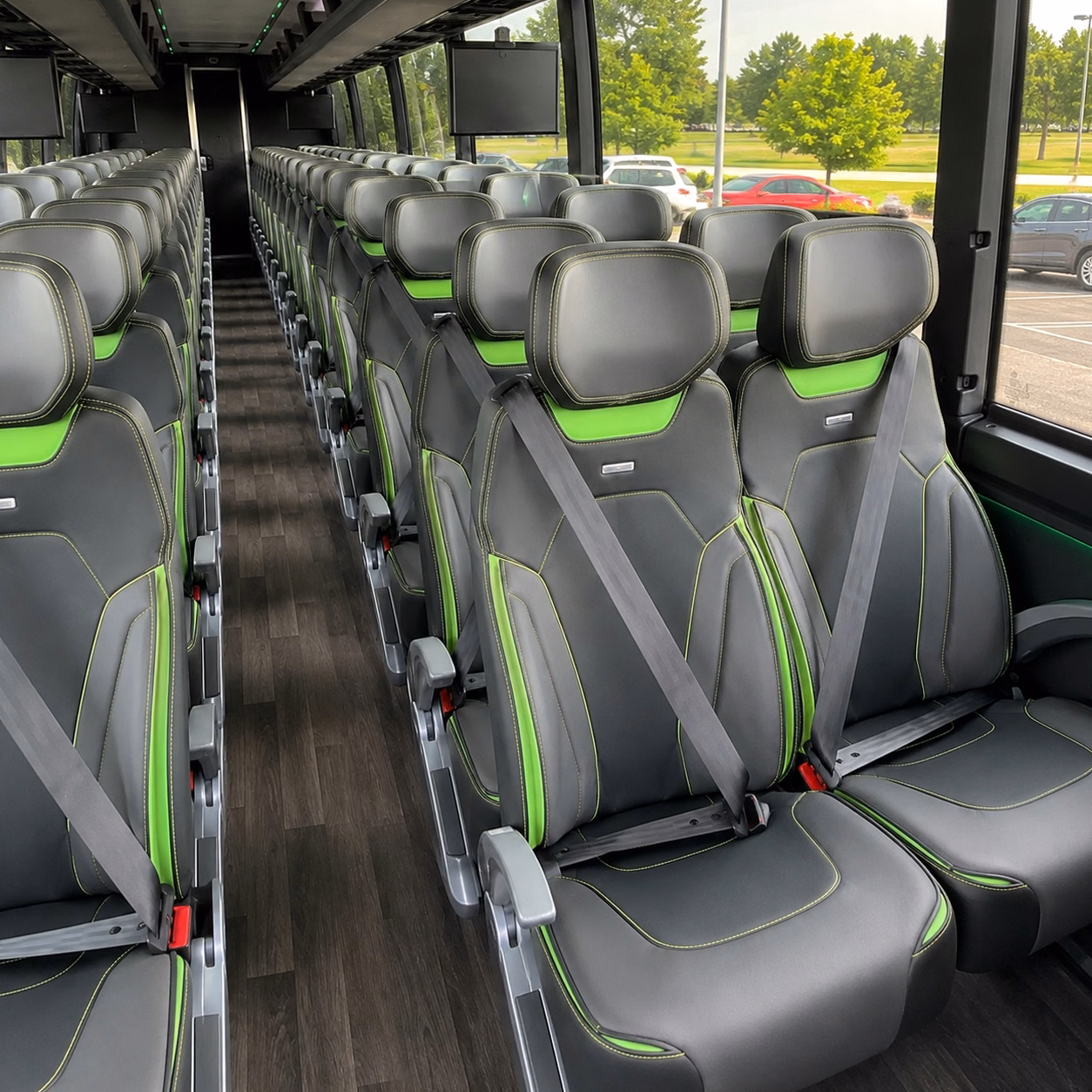 placentia charter bus interior